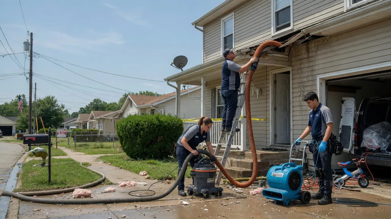 Water Damage Restoration in Rush, KY near me